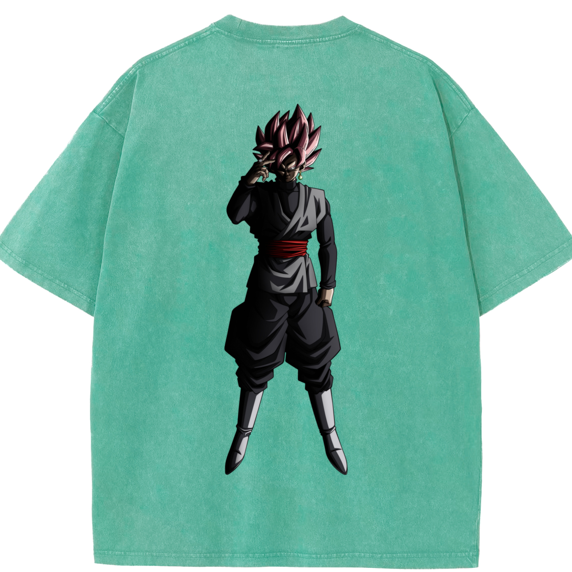 （画像用） ドラゴンボール ベジット DRAGON BALL Vegetto 綿100% ヴィンテージ風 半袖Tシャツ（背面プリント）